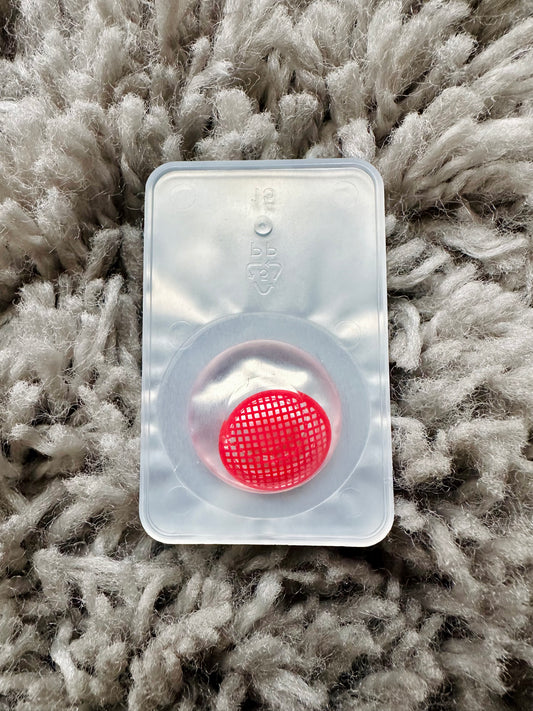 Red Mesh Sclera Contact Lenses