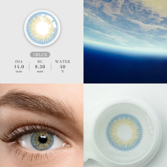 Atmospheric Blue Contact Lenses