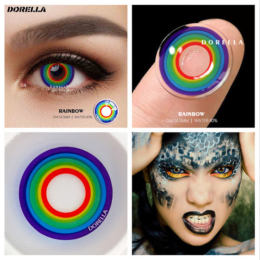 Rainbow Contact Lenses