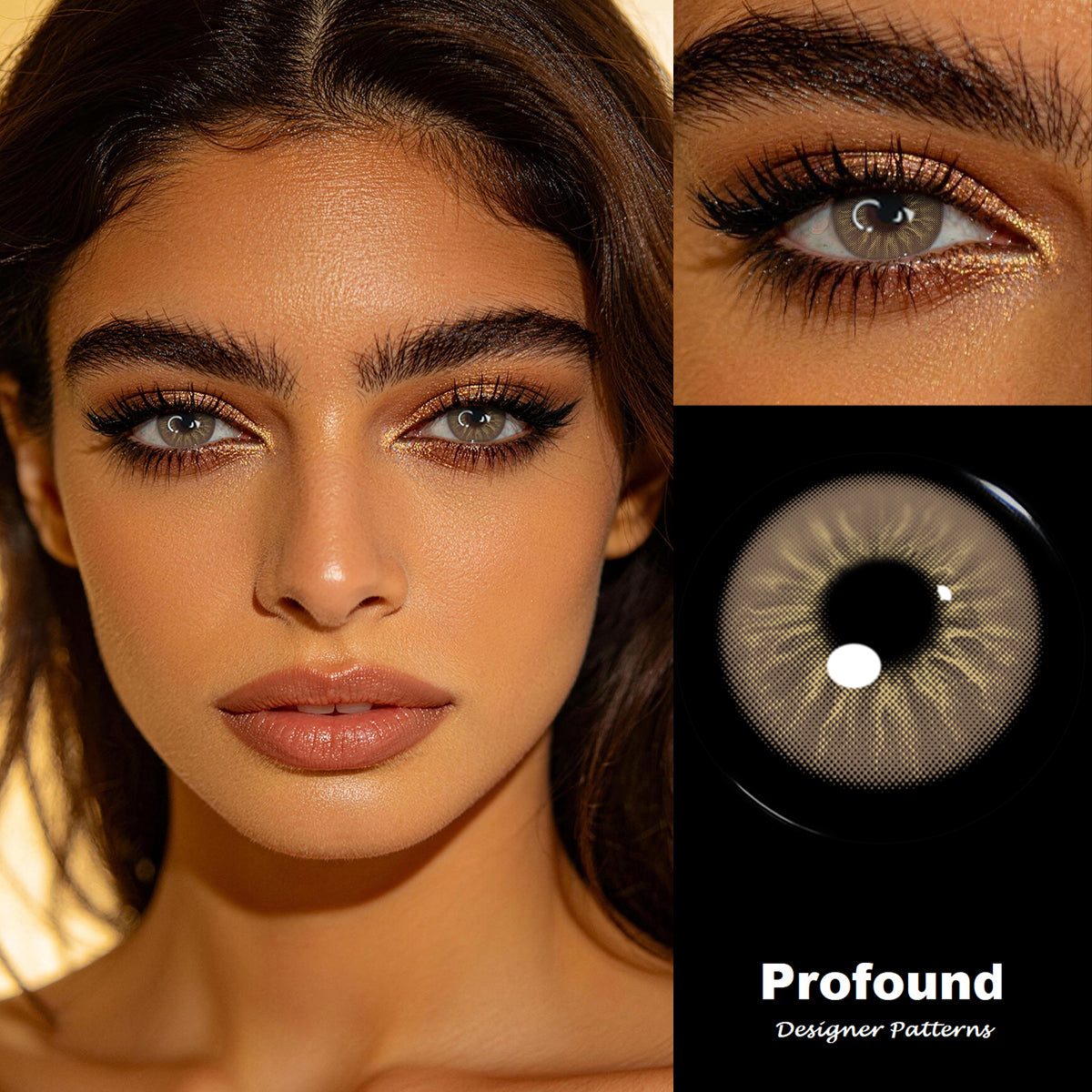 Profound Brown Contact Lenses