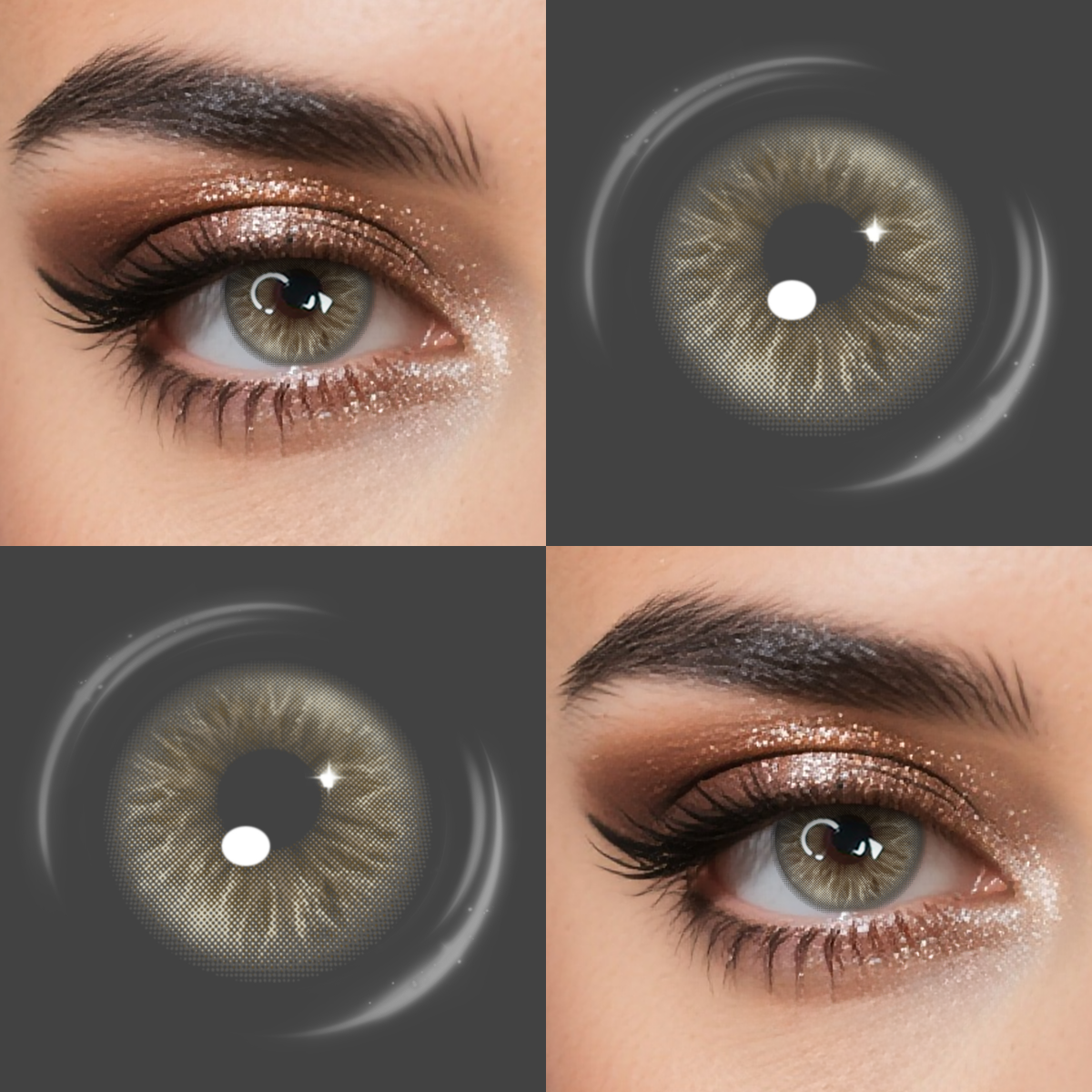 Woodland Brown Lenses
