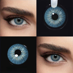 New York Blue Contact Lenses
