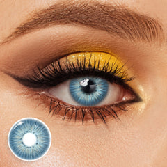 New York Blue Contact Lenses