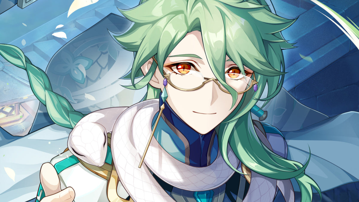 Baizhu Genshin Impact Contact Lenses