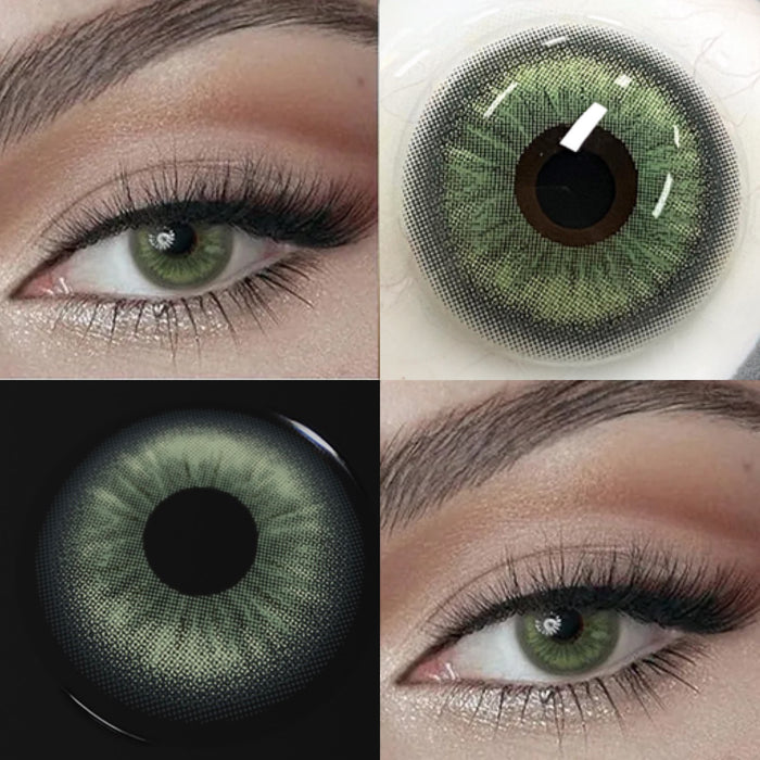 Tulip Green Contact Lenses