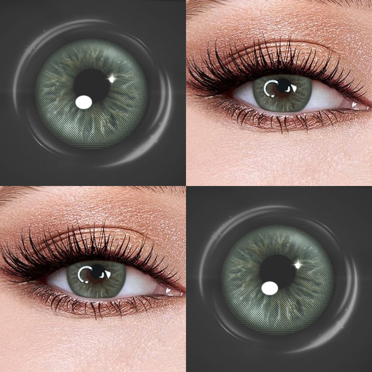 Woodland Green Lenses