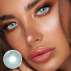 Meteor Green Contact Lenses