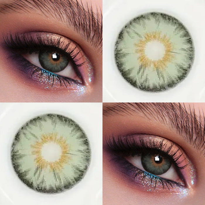 Blossom Green Contact Lenses