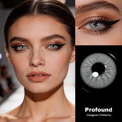 Profound Grey Contact Lenses