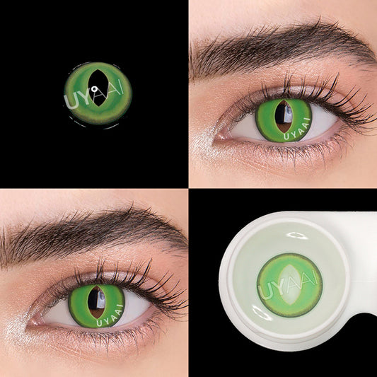 Green Cat Eye Contact Lenses
