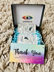 Black and White Contact Lenses