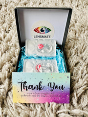 Nezuko Demon Slayer Pink Contact Lenses