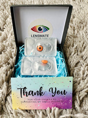 Demon Orange Contact Lenses
