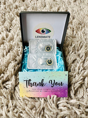 Hawk Yellow Contact Lenses