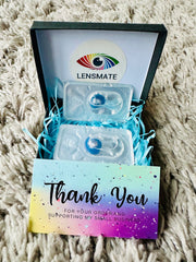 Peacock Blue Contact Lenses