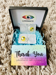 Yellow Cat Eye Contact Lenses