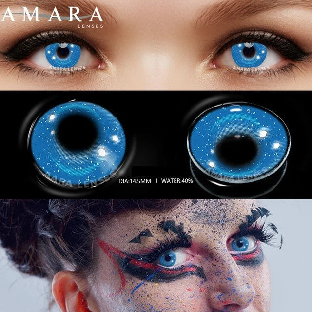 Night Sky Blue Contact Lenses