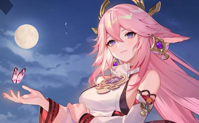 Yae Miko Genshin Impact Contact Lenses