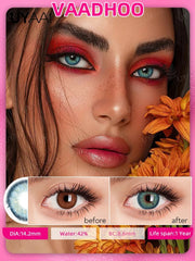 Bali Blue Hue Contact Lenses