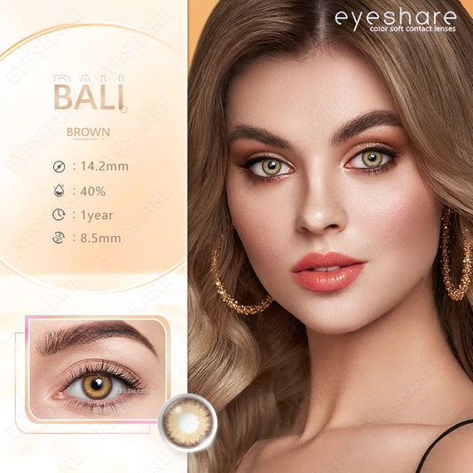 Bali Brown Contact Lenses