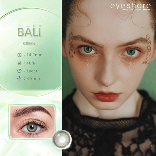 Bali Green Contact Lenses