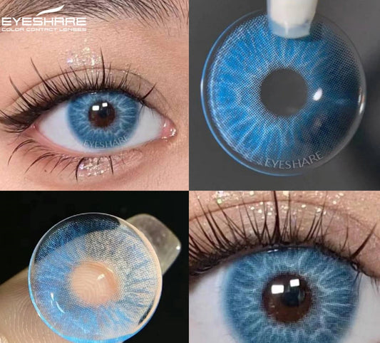 Beach Blue Contact Lenses
