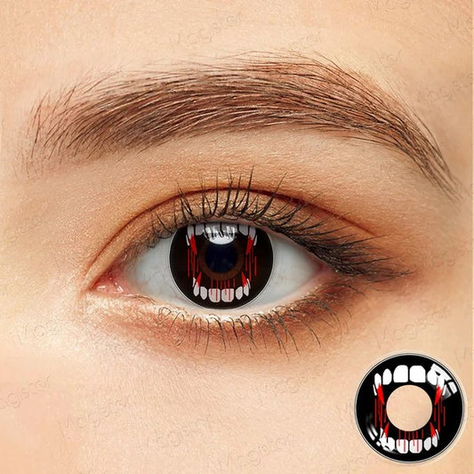 Black Fang Contact Lenses