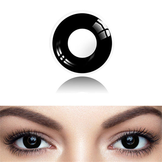 Black Round Contact Lenses