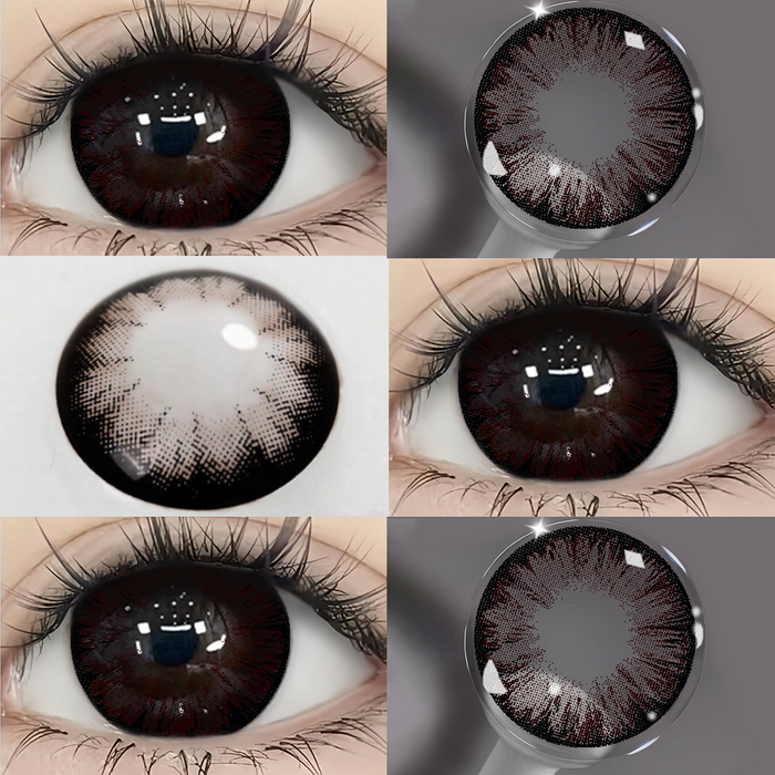 Black Butterfly Contact Lenses