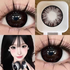 Black Butterfly Contact Lenses