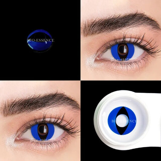 Blue Cat Eye Contact Lenses