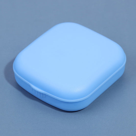 Blue Contact Lens Case & Kit