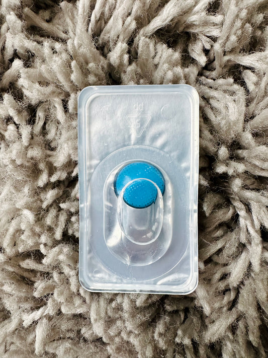 Blue Mesh Sclera Contact Lenses