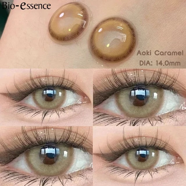 Caramel Contact Lenses