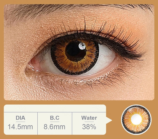 Cocoa Brown Contact Lenses