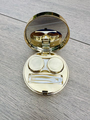 Black Constellation Contact Lens Case & Kit