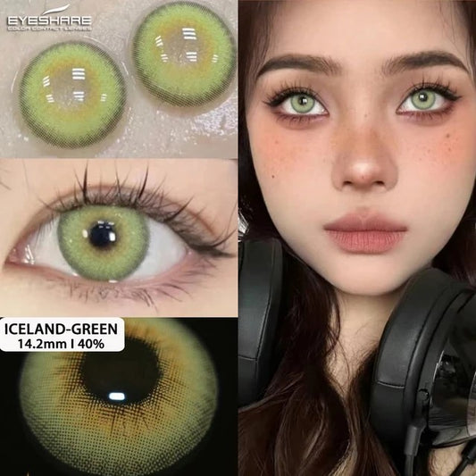Cool Green Contact Lenses