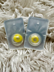 Creepy Yellow Contact Lenses
