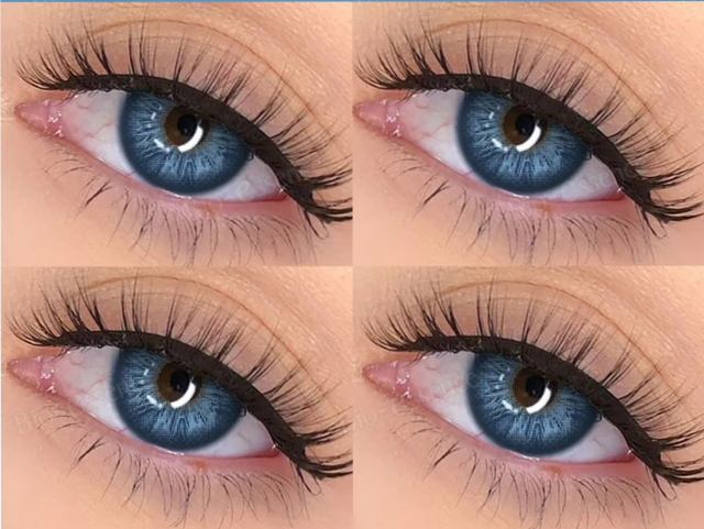 Crystal Blue Contact Lenses