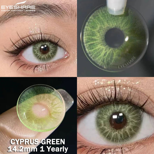 Cyprus Green Contact Lenses