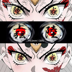 Daki Demon Slayer Sclera Contact Lenses