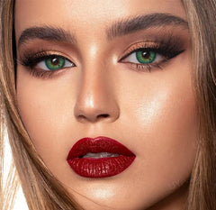Deep Green Contact Lenses