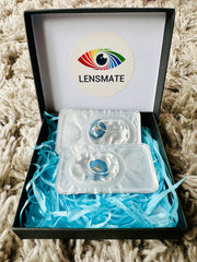 Dinosaur Blue Contact Lenses