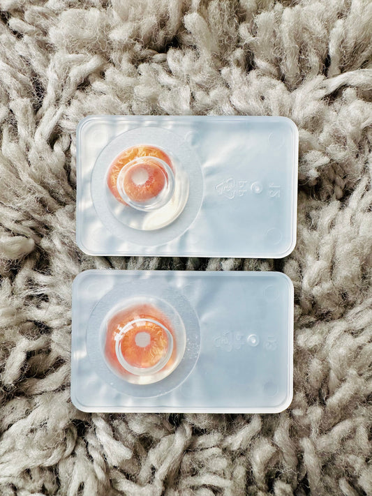 Fiery Yellow Contact Lenses