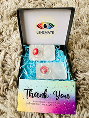 Flame Red Contact Lenses