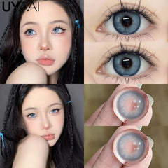 Gentle Blue Contact Lenses