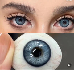 Glacier Blue Contact Lenses