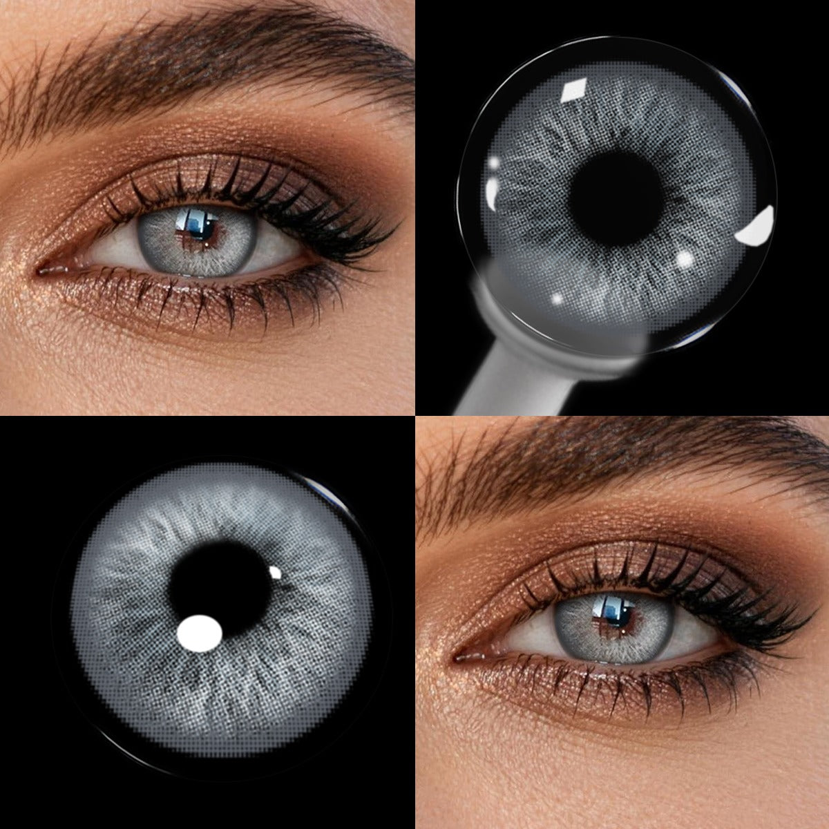 Glacier Grey Contact Lenses