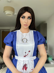 Glowing Green Contact Lenses