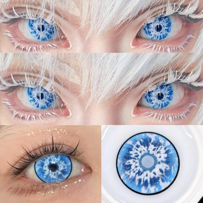 Satoru Gojo Snow Contact Lenses